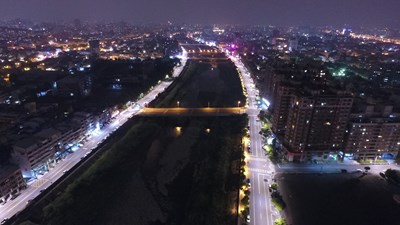 中市水銀路燈汰換LED燈完工進度45% 省電效益將逐漸浮現