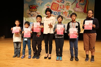 兒童聯想創作畫比賽決賽 塗城國小林亞璇有始有終再獲第一名