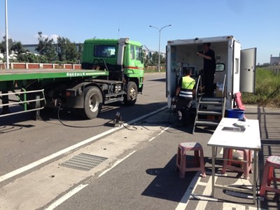 維護海線空品 中市府稽查台中港區