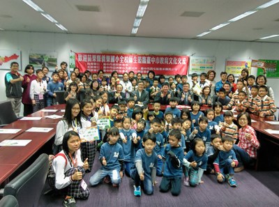 苗栗僑樂國小師生訪台中 惠來國小師生陪同促兩校交流