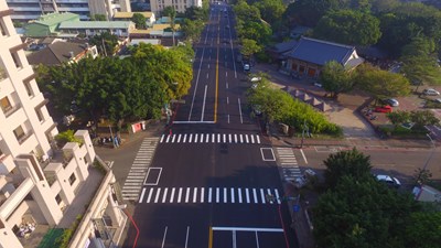 中市路平312.49公里達標  林森路及自由路一段完成改善