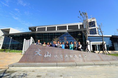 文山水資源回收中心本月底完工 綠建築設計將爭取中央公共工程金質獎