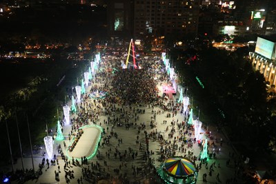 「台中耶誕YA」閉幕 11萬遊玩人次創歷年新高