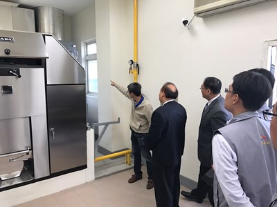 中市東海火化場加大型火化爐啟用