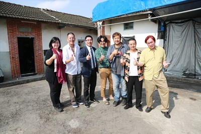 電視劇《花甲男孩轉大人》台中取景 新聞局探班預祝收視長紅