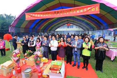 烏日喀哩國小老校舍拆除重建 百年校園新生