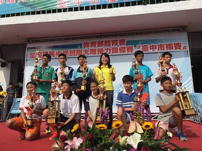 班際大隊接力錦標賽台中複賽 角逐全國決賽門票 戰況激烈