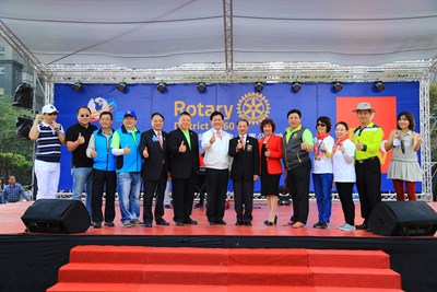 扶輪社愛心園遊會結合反毒遊行 林市長鼓勵2017一起反毒