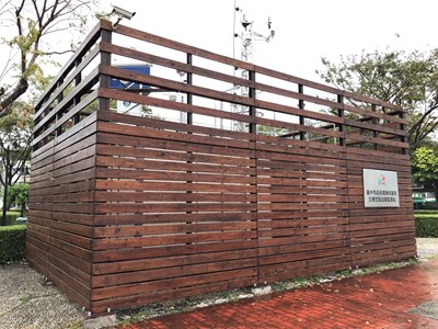 中市府啟用全市首座固定式交通空品監測站 加強管制汽機車汙染