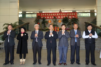 中市府陽明大樓新春團拜 林副市長盼同仁繼續攜手打拼