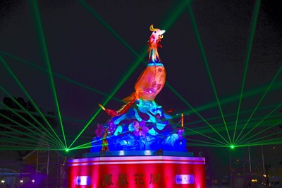 中台灣元宵燈會試燈搶先看    主燈秀聲光絢爛又飄香
