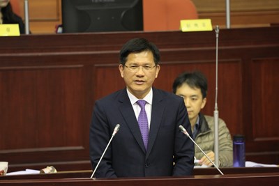 首屆青年議會第2次會期開議 林市長率局處代表備詢