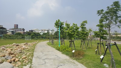 大里第三公墓、霧峰甲寅老人休憩公園綠化完工 種下2萬棵樹