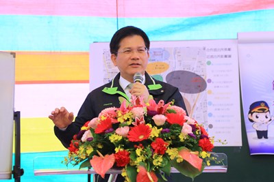 合作派出所將遷建新址並與公園一併規劃 林市長盼提供更完善服務
