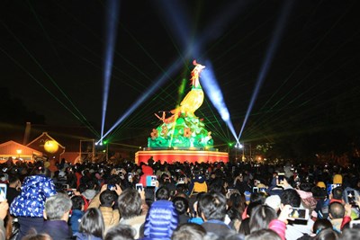 元宵燈會日本團隊震撼表演 張副市長：提升台中國際觀光能見度