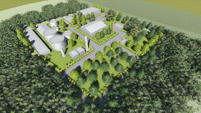 全國首創稻稈氣化發電 外埔堆肥廠轉型綠能生態園區