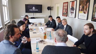 考察歐洲最大影城 新聞局洽商跨國合作