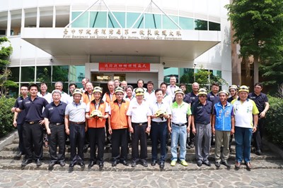 民間單位贈救災用頭盔200頂 中市消防局感謝愛心回饋社會