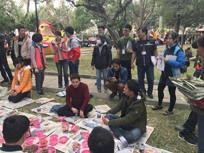 台中公園亂丟垃圾勸導期暫告段落 3/5起取締違規者