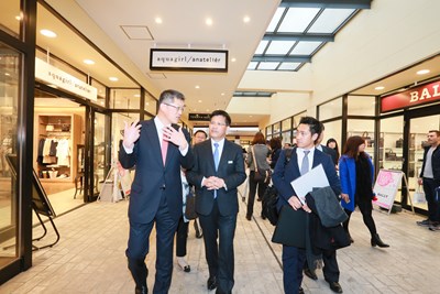 參考三井幕張Outlet Park成功經驗 林市長邀請三井加碼投資台中