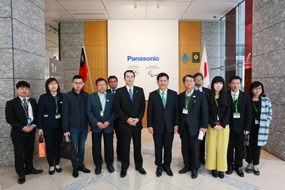 林市長參訪「Living Showroom」 招商松下公司投入水湳經貿園區