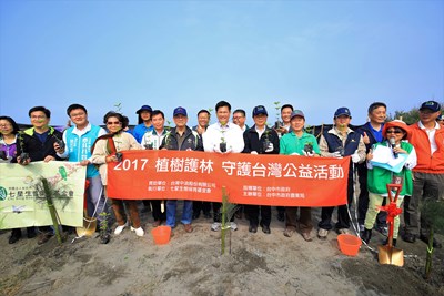 林市長與市民攜手植樹 盼打造台中成為綠色花園城市
