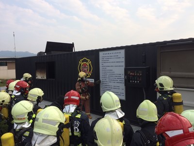 台越消防聯合訓練 越籍消防幹部：將經驗帶回越南