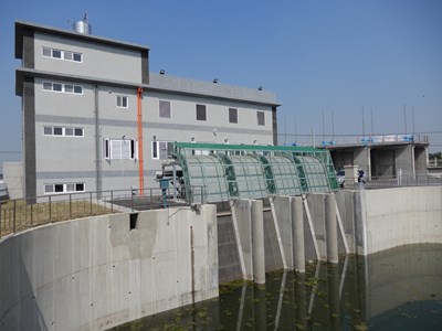 霧峰車籠埤抽水站完工 完成大里溪防汛最後一塊拼圖