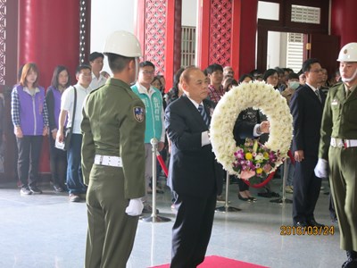 中市春祭國殤典禮 兼顧禮俗與環保
