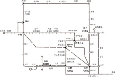 屯區交通建設加速趕上 建構大台中軌道完整路網