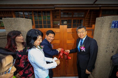 清水國小日式宿舍教室落成  日本眾議員夫人岸智香子專程出席見證