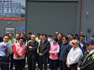 立院交通委員會台中考察 促交通部努力升級中市交通建設