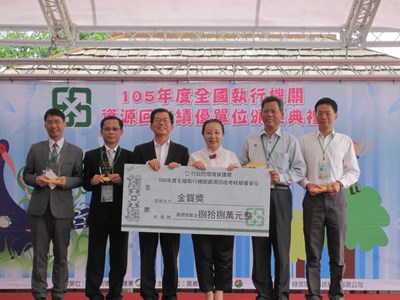 中市資收率5年成長約11%  金質獎6連霸 