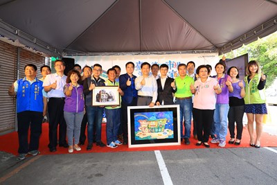 舊城區第四市場新生 中市府打造中台灣漫畫插畫家進駐基地