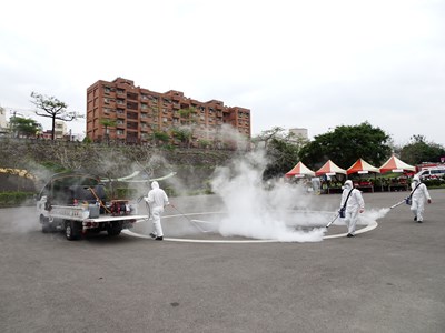 汛期將到 東勢區公所土石流防災演練場面盛大