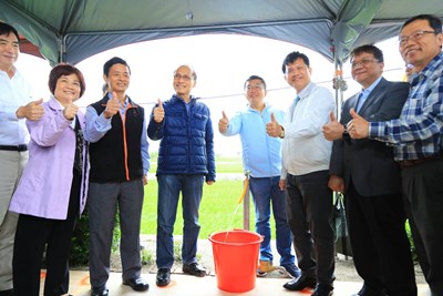 大甲區德化里自來水普及率100% 行政院長肯定台中推動成果