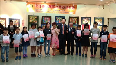 扶輪社聯合學童繪畫比賽 以花為題為2018台中世界花博暖身