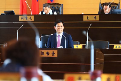 林市長議會施政總報告 5大亮點建設爭取納中央前瞻計畫