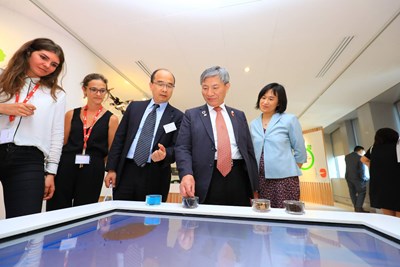 張副市長參訪法國電力公司子集團    借鏡能源再生打造水湳智慧城