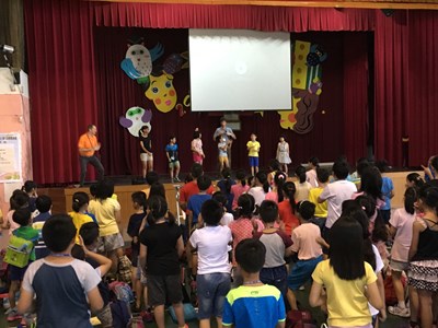 中市教育局暑期英語國際生活營開跑 寓教於樂體驗多元文化