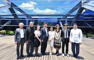 中市綠美圖建築師妹島和世拜會中市府  林市長肯定設計創作驚艷特別