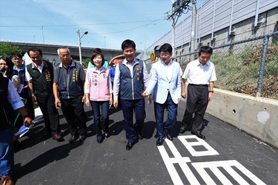 西屯區國道一號東側替代道路完工通車 往返中清路不用再繞道