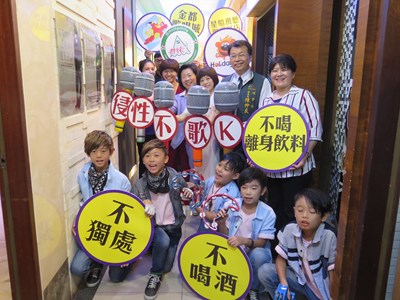中市全國首創KTV防暴宣傳 拒「K歌之狼」