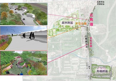 2018花博在台中 后里園區天空步道及花馬道多重感官饗宴