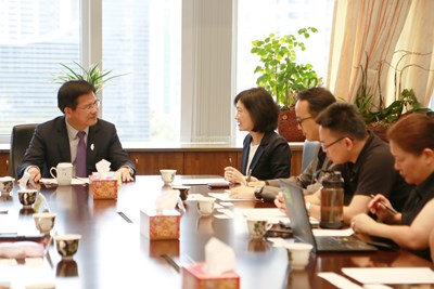 人工智慧大廠NVIDIA拜訪市府  林市長盼擴大智慧產業合作