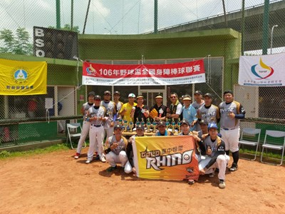 中市全國身障棒球聯賽圓滿落幕 青龍隊奪冠