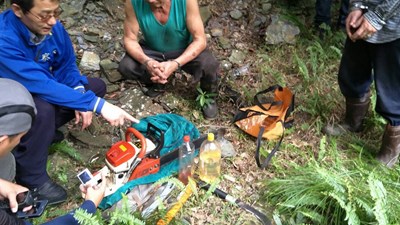 中市和平警分局與中央合作守護山林 查獲盜採嫌犯