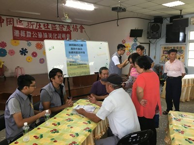 神岡區第四公墓遷葬  公墓將蛻變重生成公園使用