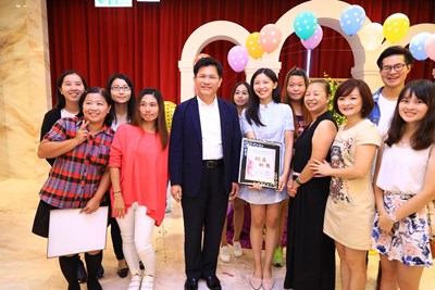 表揚優良幼教人員  林市長親頒獎感謝無私奉獻付出