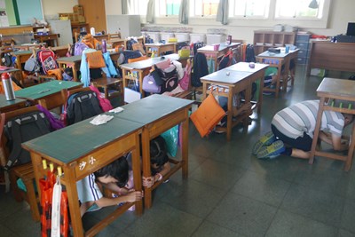 921國家防災日 中市各級學校舉辦防災避難演練